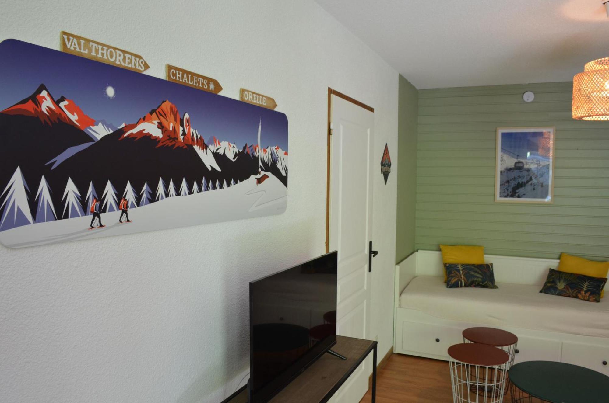 Appartements 3 Vallees, Piscine Et Sauna Orelle Exterior photo